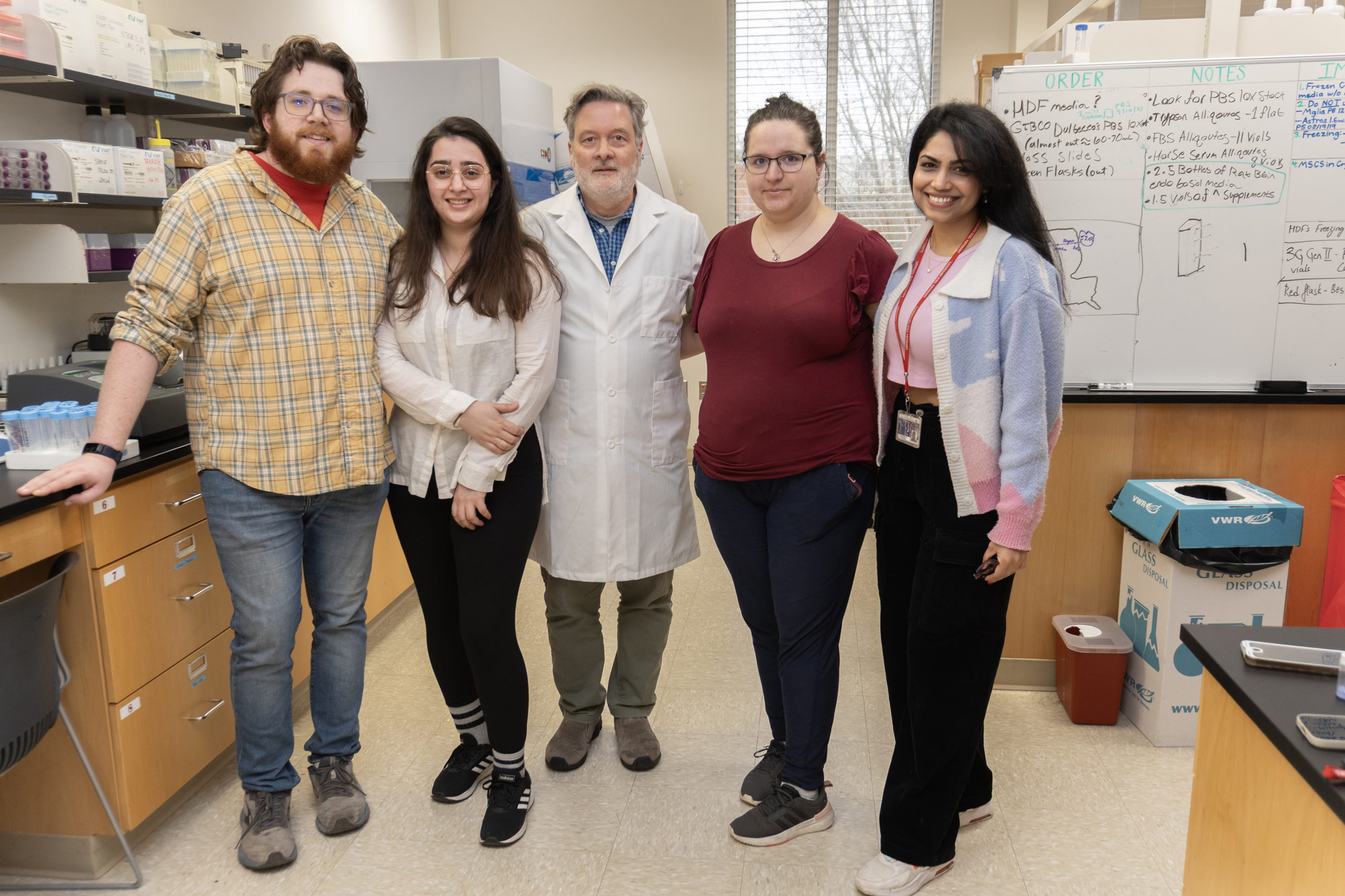 Dr. DeCoster and his student team